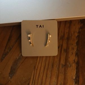 Tai Stud Diamond Earrings